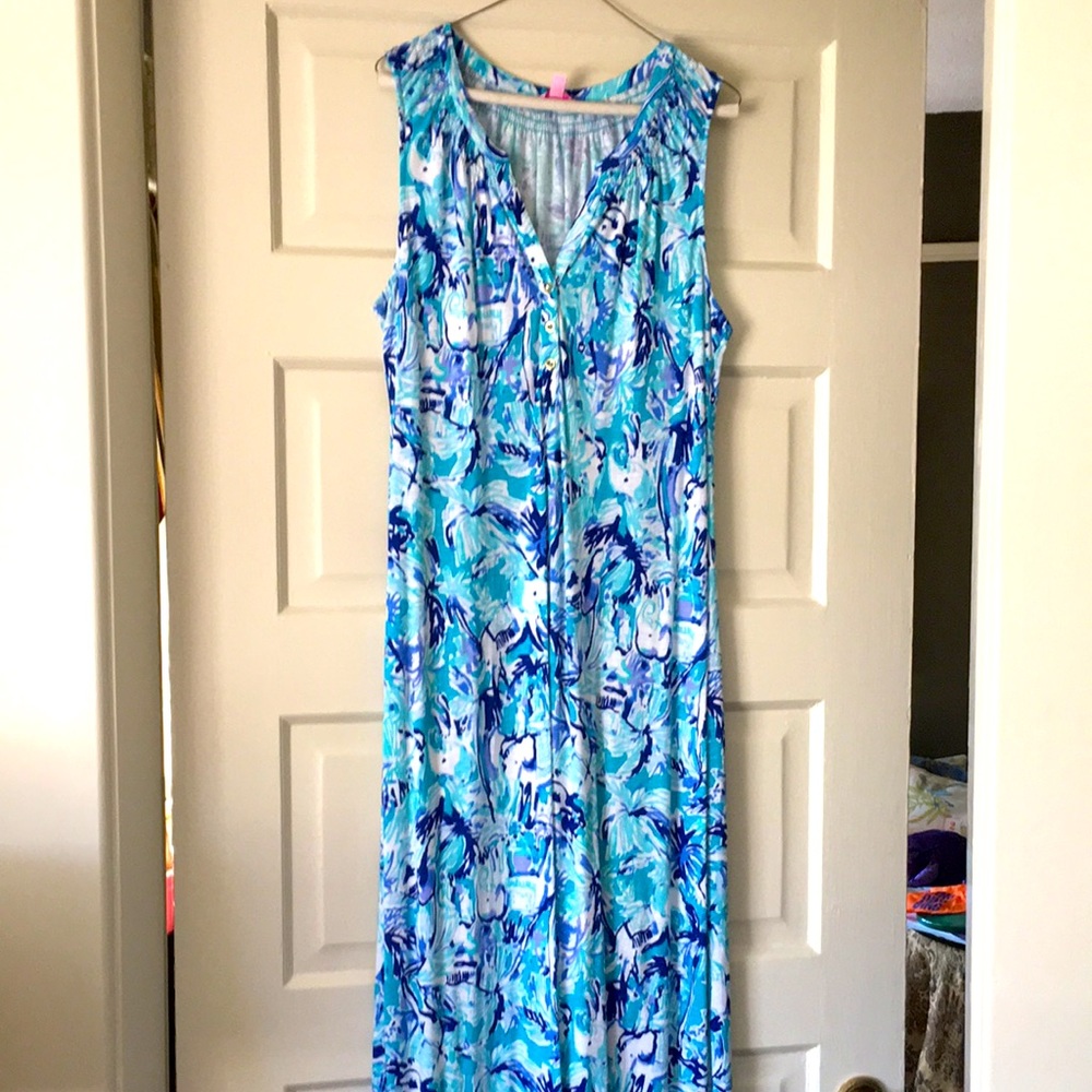 Lilly Pulitzer maxi dress
